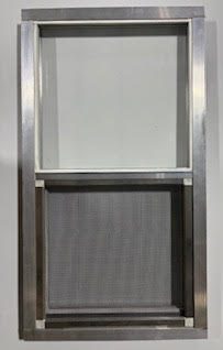 Slider - Clear Window For Outswing Door
