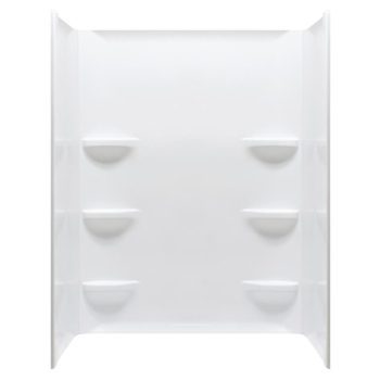 Lyons 27 x 54 Fiberglass Bathroom Shower pan and Surround